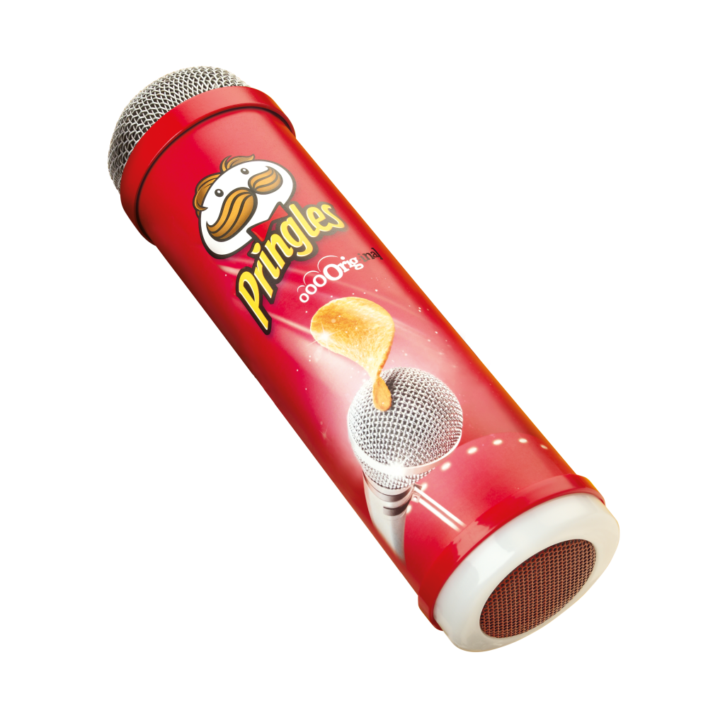 Pringles mic+speaker set